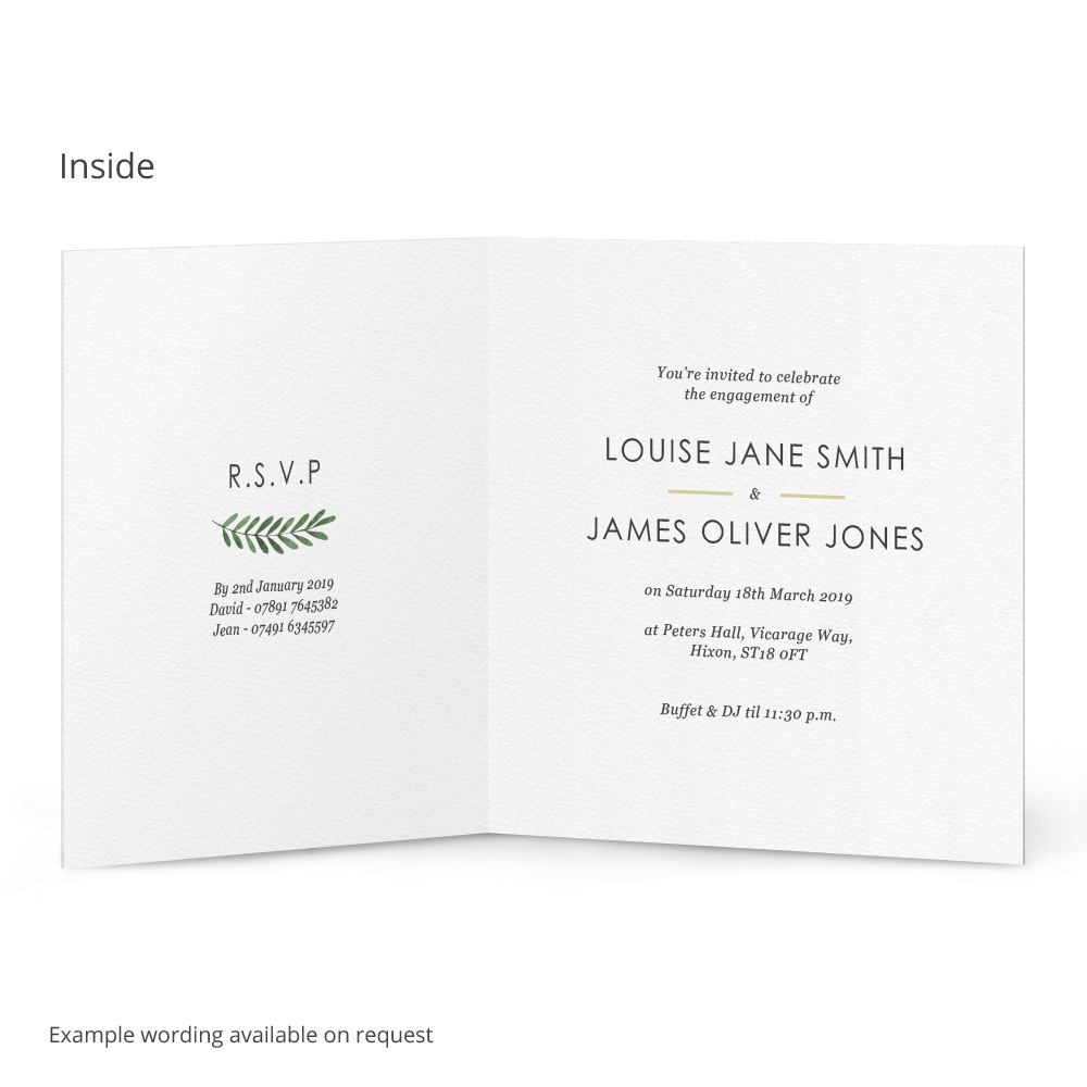 Zoe Engagement Party Invitation - Image 2