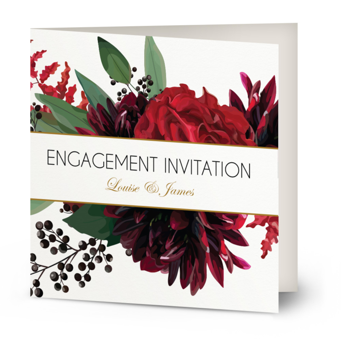 Georgia Engagement Party Card