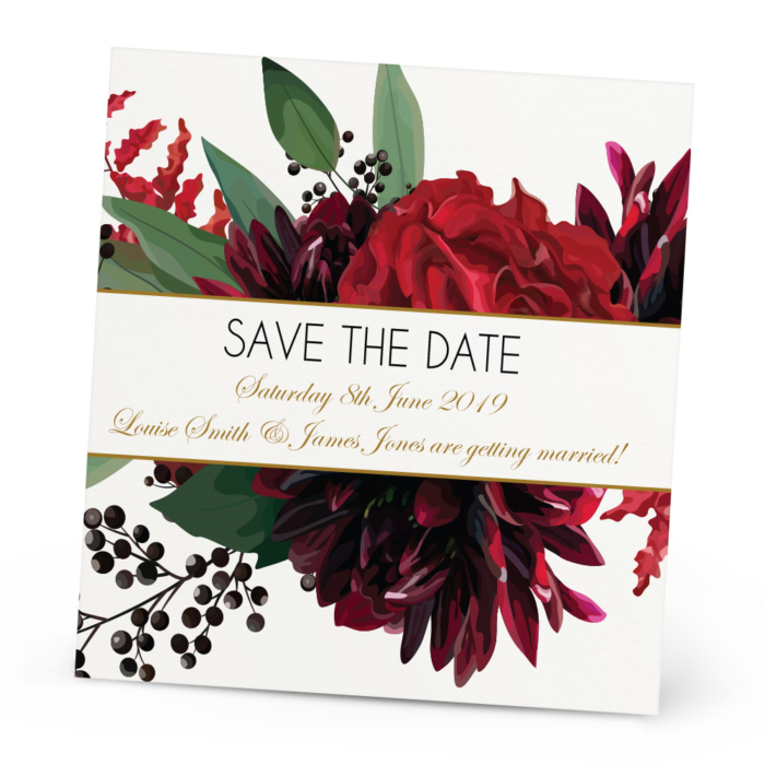 Georgia Save the Date Card